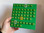 3D printed perpetual calendar fridge magnet