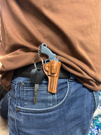 Vintage Revolver Keychain