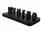 Father's Day Optical Illusion Name Plaque