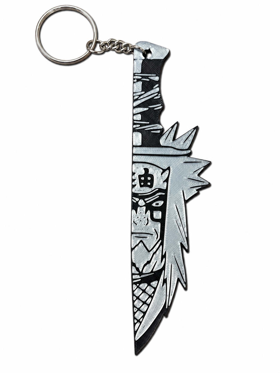 Anime Kunai Keychain Collection – 3D Printed Character Series
