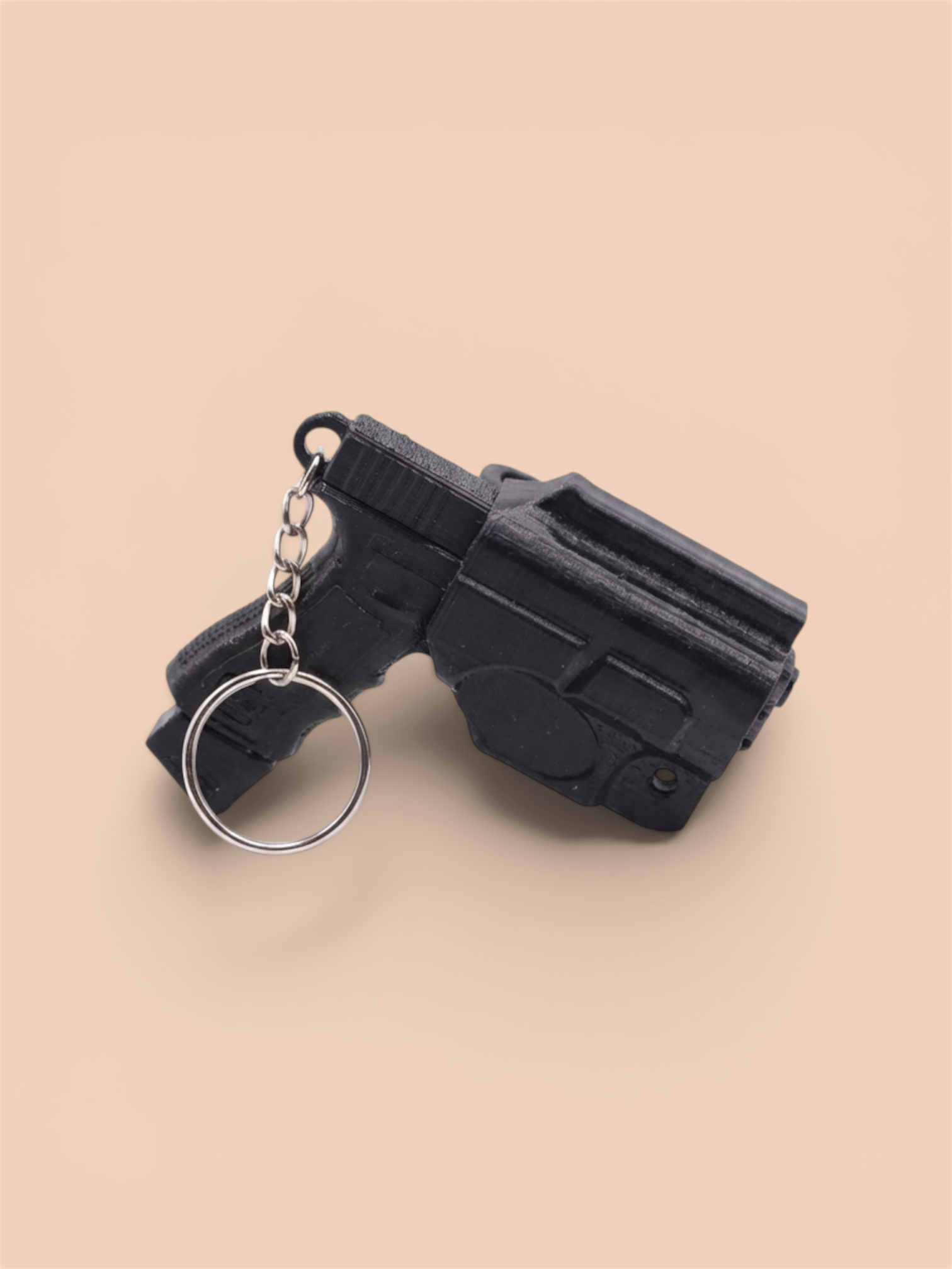 Gun Keychain with Holster